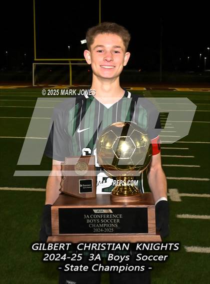 Thumbnail 1 in Yuma Catholic vs. Gilbert Christian (AIA 3A Final - Awards) photogallery.