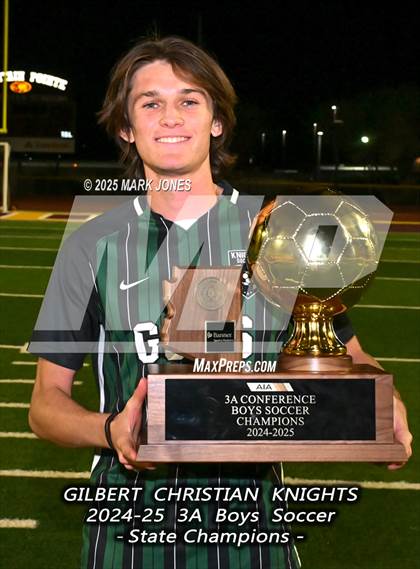 Thumbnail 3 in Yuma Catholic vs. Gilbert Christian (AIA 3A Final - Awards) photogallery.