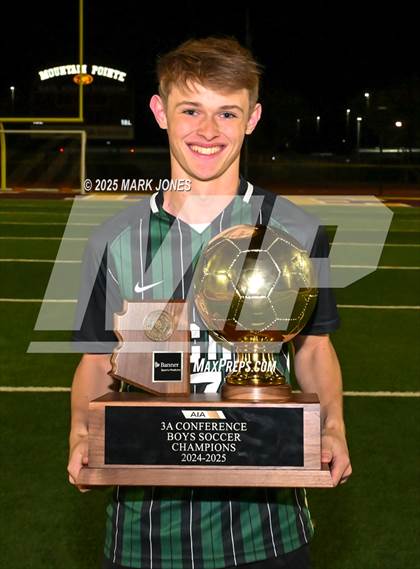 Thumbnail 3 in Yuma Catholic vs. Gilbert Christian (AIA 3A Final - Awards) photogallery.