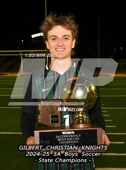 Thumbnail 1 in Yuma Catholic vs. Gilbert Christian (AIA 3A Final - Awards) photogallery.