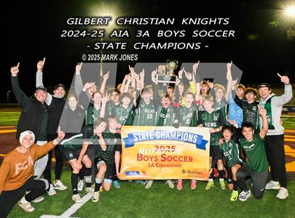 Thumbnail 1 in Yuma Catholic vs. Gilbert Christian (AIA 3A Final - Awards) photogallery.