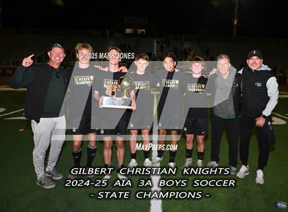 Thumbnail 3 in Yuma Catholic vs. Gilbert Christian (AIA 3A Final - Awards) photogallery.