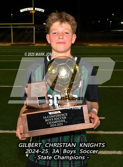 Thumbnail 2 in Yuma Catholic vs. Gilbert Christian (AIA 3A Final - Awards) photogallery.