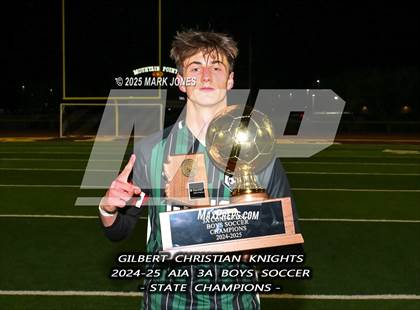 Thumbnail 2 in Yuma Catholic vs. Gilbert Christian (AIA 3A Final - Awards) photogallery.