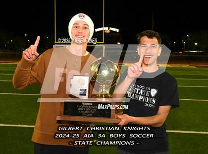 Thumbnail 3 in Yuma Catholic vs. Gilbert Christian (AIA 3A Final - Awards) photogallery.