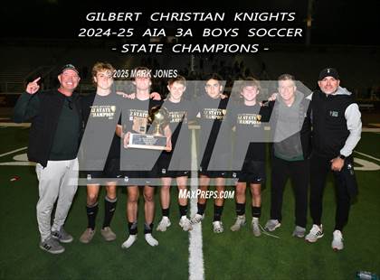 Thumbnail 1 in Yuma Catholic vs. Gilbert Christian (AIA 3A Final - Awards) photogallery.
