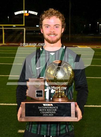 Thumbnail 2 in Yuma Catholic vs. Gilbert Christian (AIA 3A Final - Awards) photogallery.