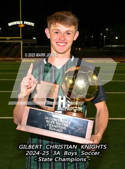 Thumbnail 3 in Yuma Catholic vs. Gilbert Christian (AIA 3A Final - Awards) photogallery.