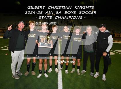 Thumbnail 2 in Yuma Catholic vs. Gilbert Christian (AIA 3A Final - Awards) photogallery.
