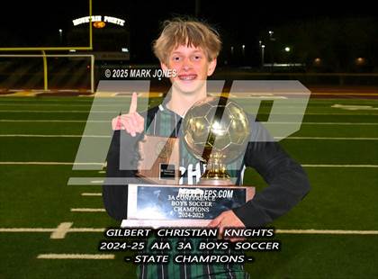 Thumbnail 3 in Yuma Catholic vs. Gilbert Christian (AIA 3A Final - Awards) photogallery.