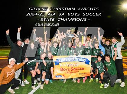 Thumbnail 2 in Yuma Catholic vs. Gilbert Christian (AIA 3A Final - Awards) photogallery.