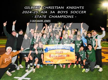 Thumbnail 3 in Yuma Catholic vs. Gilbert Christian (AIA 3A Final - Awards) photogallery.