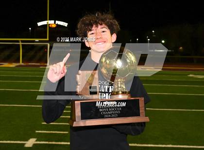 Thumbnail 2 in Yuma Catholic vs. Gilbert Christian (AIA 3A Final - Awards) photogallery.