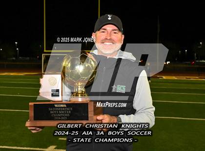 Thumbnail 3 in Yuma Catholic vs. Gilbert Christian (AIA 3A Final - Awards) photogallery.