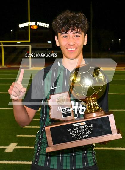 Thumbnail 2 in Yuma Catholic vs. Gilbert Christian (AIA 3A Final - Awards) photogallery.