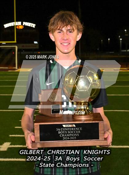 Thumbnail 1 in Yuma Catholic vs. Gilbert Christian (AIA 3A Final - Awards) photogallery.