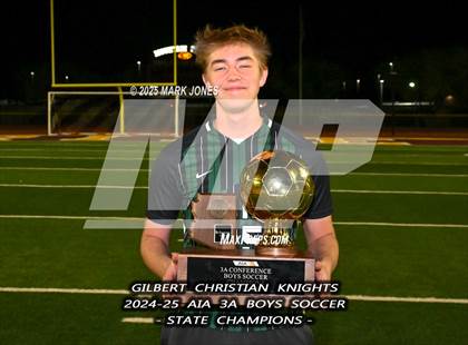 Thumbnail 2 in Yuma Catholic vs. Gilbert Christian (AIA 3A Final - Awards) photogallery.