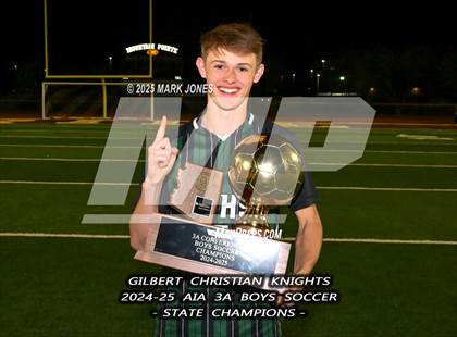 Thumbnail 2 in Yuma Catholic vs. Gilbert Christian (AIA 3A Final - Awards) photogallery.