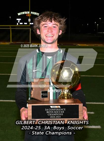 Thumbnail 2 in Yuma Catholic vs. Gilbert Christian (AIA 3A Final - Awards) photogallery.