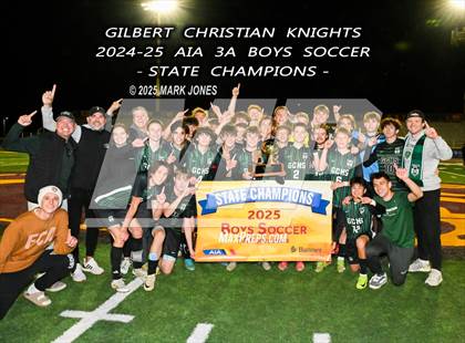 Thumbnail 1 in Yuma Catholic vs. Gilbert Christian (AIA 3A Final - Awards) photogallery.