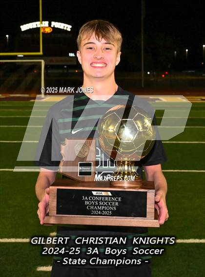 Thumbnail 1 in Yuma Catholic vs. Gilbert Christian (AIA 3A Final - Awards) photogallery.