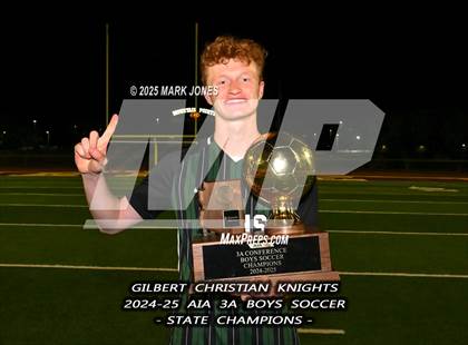 Thumbnail 2 in Yuma Catholic vs. Gilbert Christian (AIA 3A Final - Awards) photogallery.