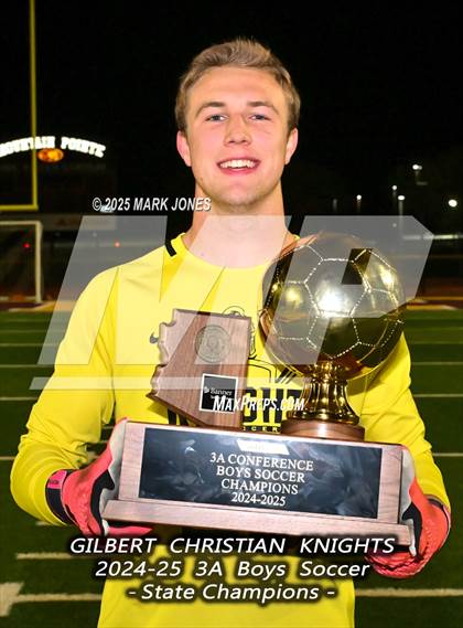 Thumbnail 2 in Yuma Catholic vs. Gilbert Christian (AIA 3A Final - Awards) photogallery.