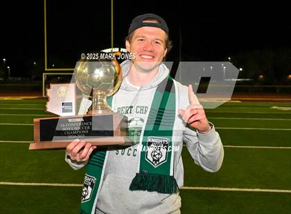 Thumbnail 1 in Yuma Catholic vs. Gilbert Christian (AIA 3A Final - Awards) photogallery.