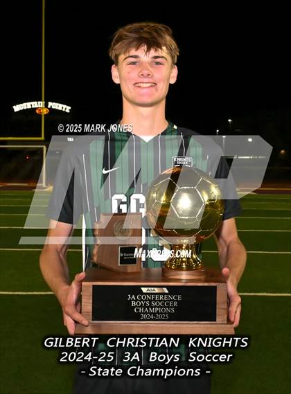Thumbnail 2 in Yuma Catholic vs. Gilbert Christian (AIA 3A Final - Awards) photogallery.