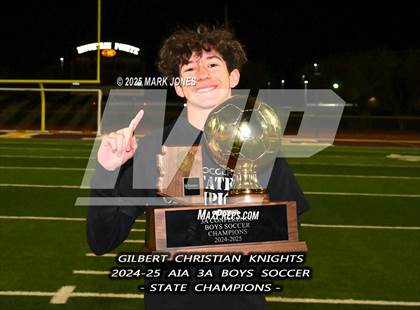Thumbnail 3 in Yuma Catholic vs. Gilbert Christian (AIA 3A Final - Awards) photogallery.