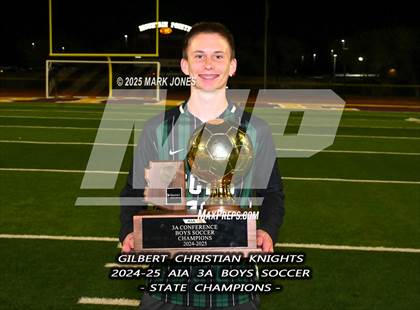 Thumbnail 2 in Yuma Catholic vs. Gilbert Christian (AIA 3A Final - Awards) photogallery.