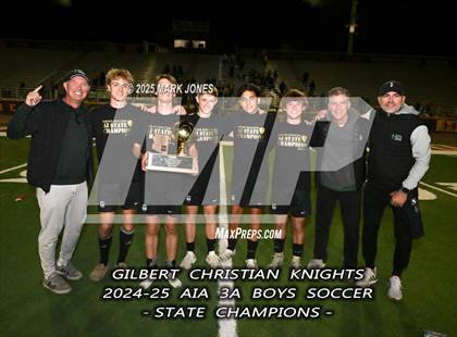 Thumbnail 1 in Yuma Catholic vs. Gilbert Christian (AIA 3A Final - Awards) photogallery.