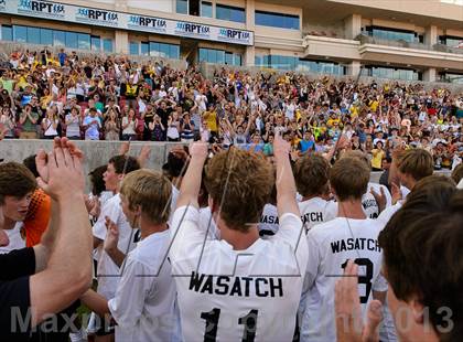Thumbnail 2 in Park City vs. Wasatch (UHSAA 3A Final) photogallery.