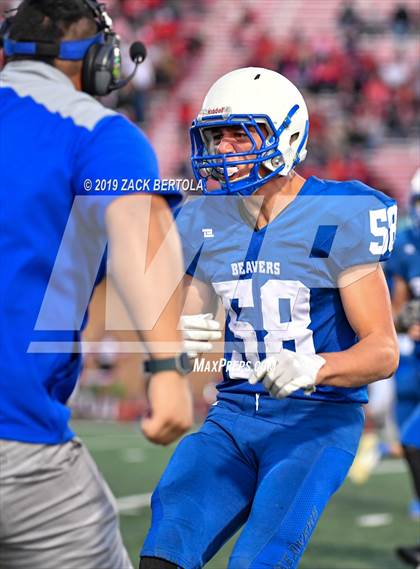 Thumbnail 2 in Beaver vs. Milford (UHSAA 2A Final) photogallery.