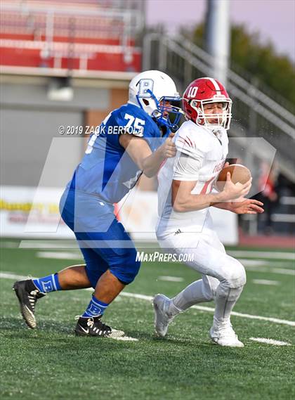 Thumbnail 2 in Beaver vs. Milford (UHSAA 2A Final) photogallery.