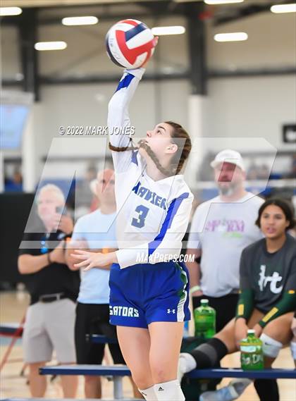 Thumbnail 2 in Xavier College Prep vs. Los Alamitos (Nike TOC Southwest) photogallery.