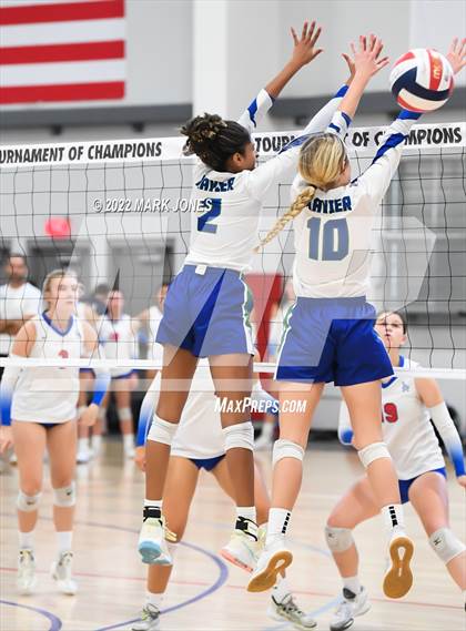 Thumbnail 1 in Xavier College Prep vs. Los Alamitos (Nike TOC Southwest) photogallery.