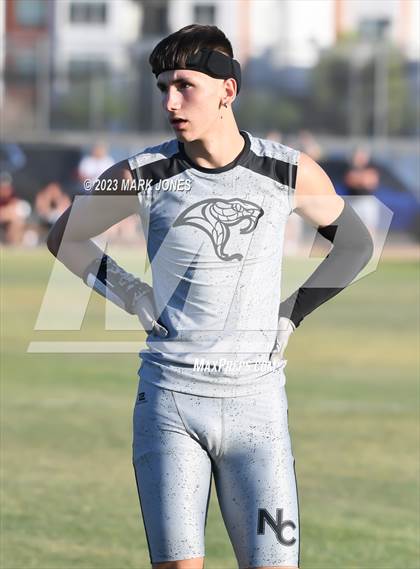 Thumbnail 2 in North Canyon vs. Northwest Christian (O'Connor 7v7) photogallery.
