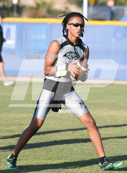 Thumbnail 2 in North Canyon vs. Northwest Christian (O'Connor 7v7) photogallery.