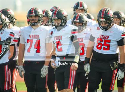 Thumbnail 1 in Weber @ Herriman (UHSAA 6A Second Round) photogallery.