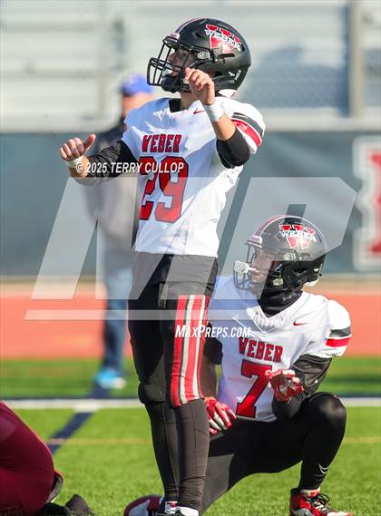 Thumbnail 2 in Weber @ Herriman (UHSAA 6A Second Round) photogallery.