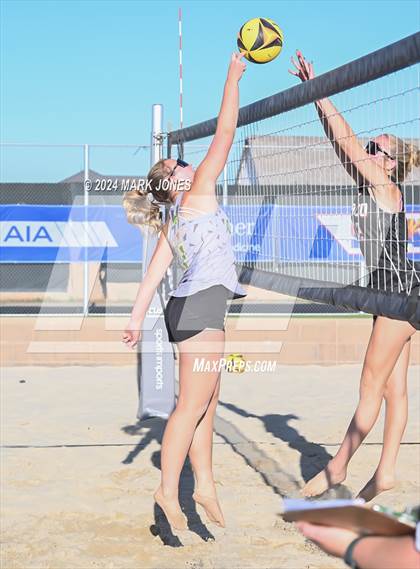 Thumbnail 3 in Coconino vs. Canyon del Oro (AIA DII Pairs Round 1 Playoff) photogallery.