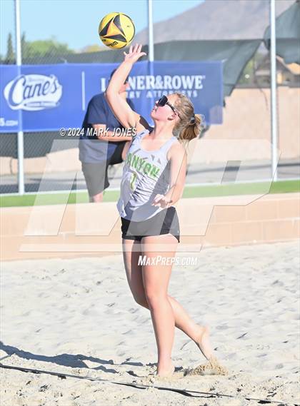 Thumbnail 3 in Coconino vs. Canyon del Oro (AIA DII Pairs Round 1 Playoff) photogallery.