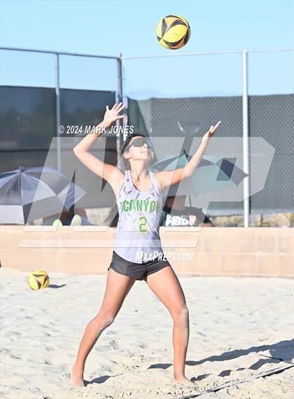 Thumbnail 2 in Coconino vs. Canyon del Oro (AIA DII Pairs Round 1 Playoff) photogallery.