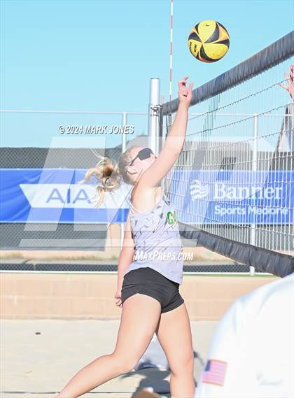 Thumbnail 2 in Coconino vs. Canyon del Oro (AIA DII Pairs Round 1 Playoff) photogallery.