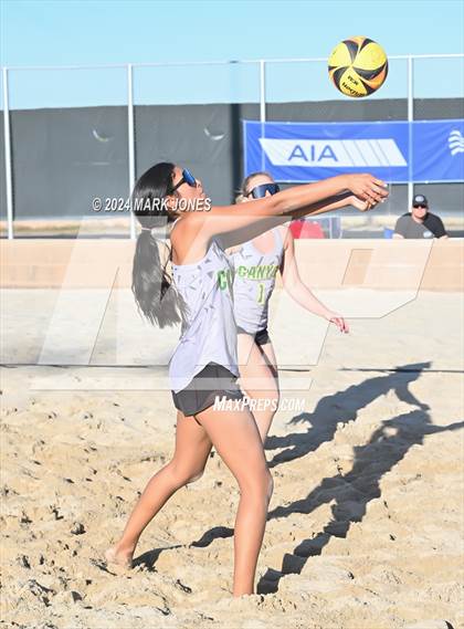 Thumbnail 3 in Coconino vs. Canyon del Oro (AIA DII Pairs Round 1 Playoff) photogallery.