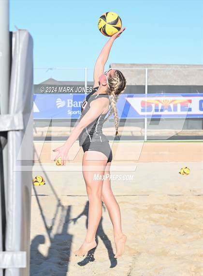 Thumbnail 2 in Coconino vs. Canyon del Oro (AIA DII Pairs Round 1 Playoff) photogallery.