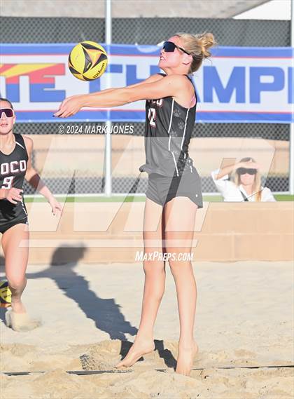 Thumbnail 3 in Coconino vs. Canyon del Oro (AIA DII Pairs Round 1 Playoff) photogallery.