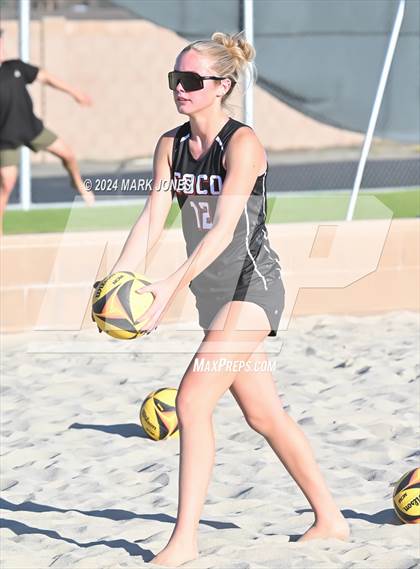Thumbnail 1 in Coconino vs. Canyon del Oro (AIA DII Pairs Round 1 Playoff) photogallery.