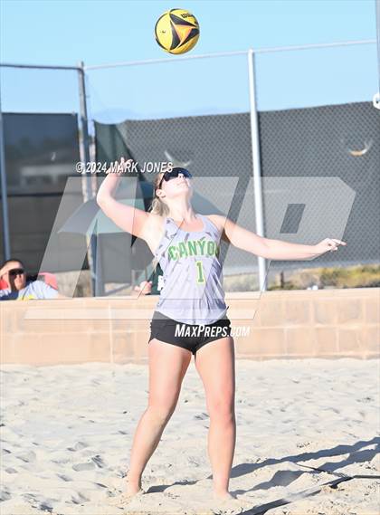Thumbnail 2 in Coconino vs. Canyon del Oro (AIA DII Pairs Round 1 Playoff) photogallery.